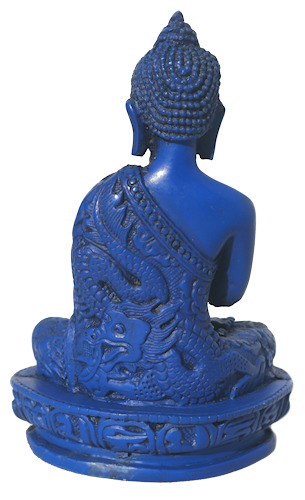 Blue Buddha Statue for home and alter RB-157L